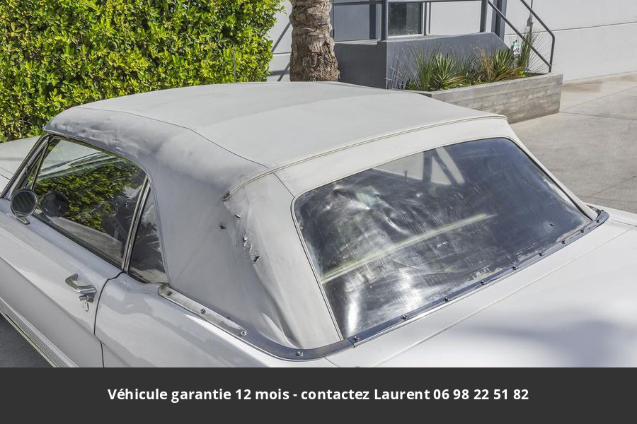 Ford Mustang Pack pony v8 289 1965 tout compris