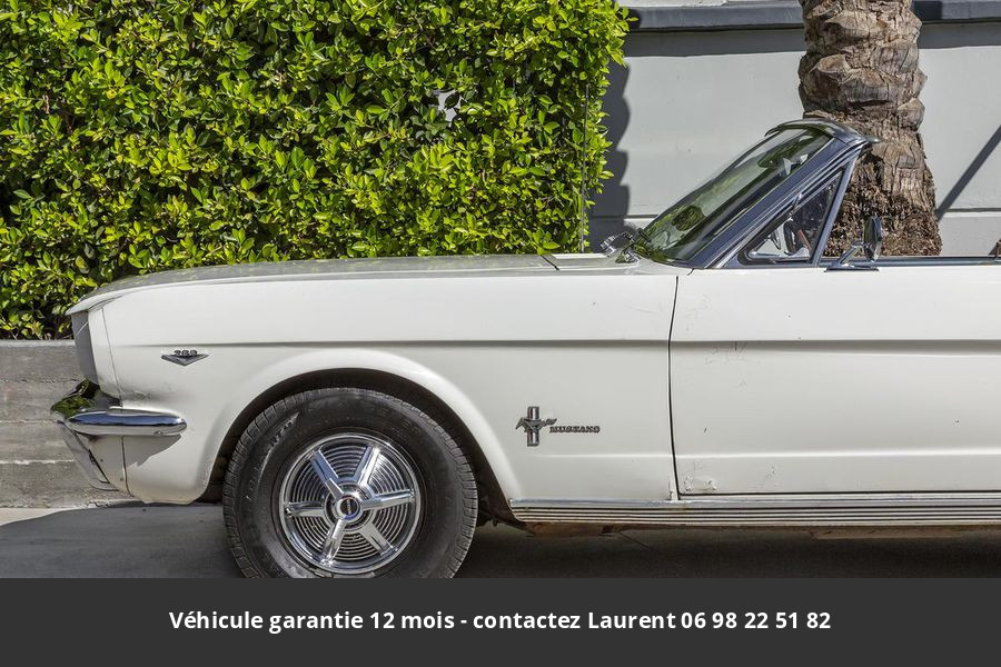 Ford Mustang Pack pony v8 289 1965 tout compris