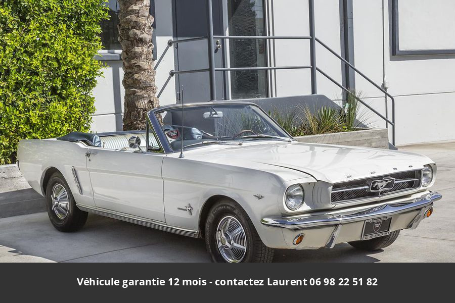 Ford Mustang Pack pony v8 289 1965 tout compris