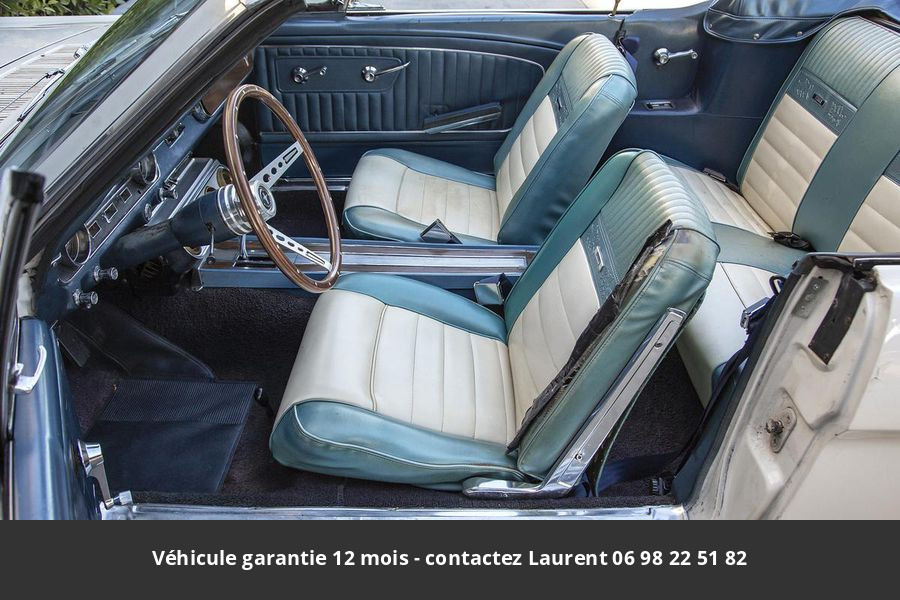 Ford Mustang Pack pony v8 289 1965 tout compris