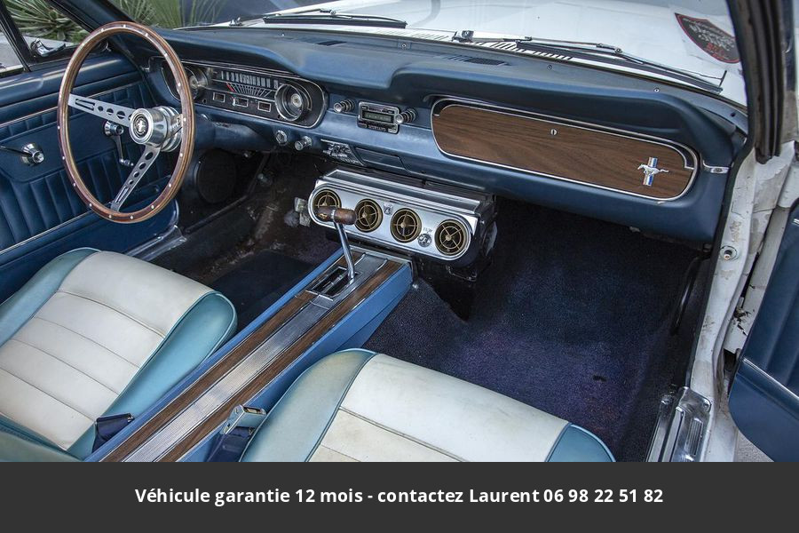 Ford Mustang Pack pony v8 289 1965 tout compris