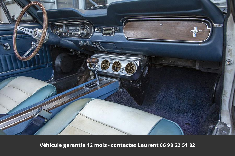 Ford Mustang Pack pony v8 289 1965 tout compris