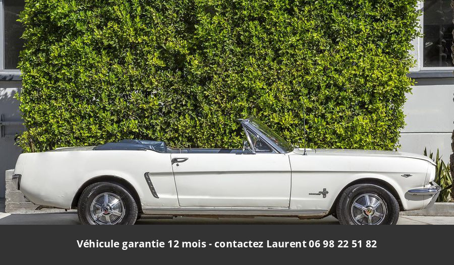 Ford Mustang Pack pony v8 289 1965 tout compris