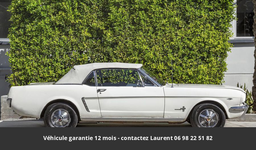 Ford Mustang Pack pony v8 289 1965 tout compris