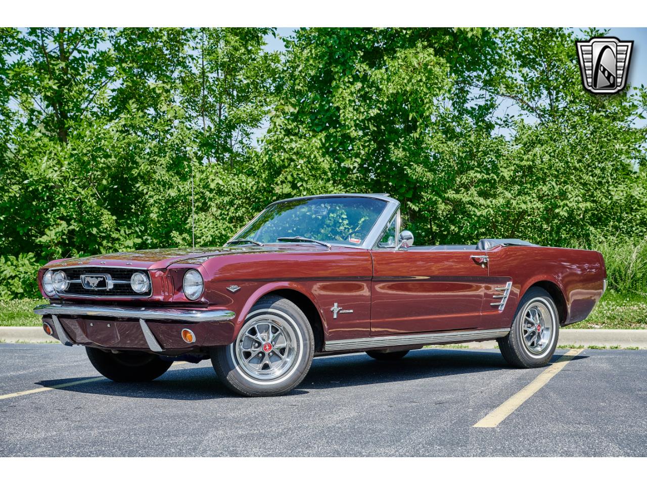 Ford Mustang Cabriolet 1966 v8 code c prix tout compris