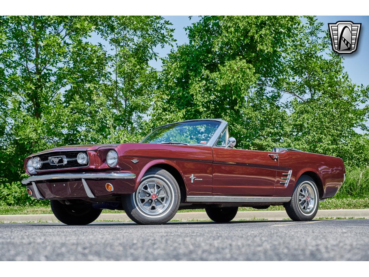 Ford Mustang Cabriolet 1966 v8 code c prix tout compris