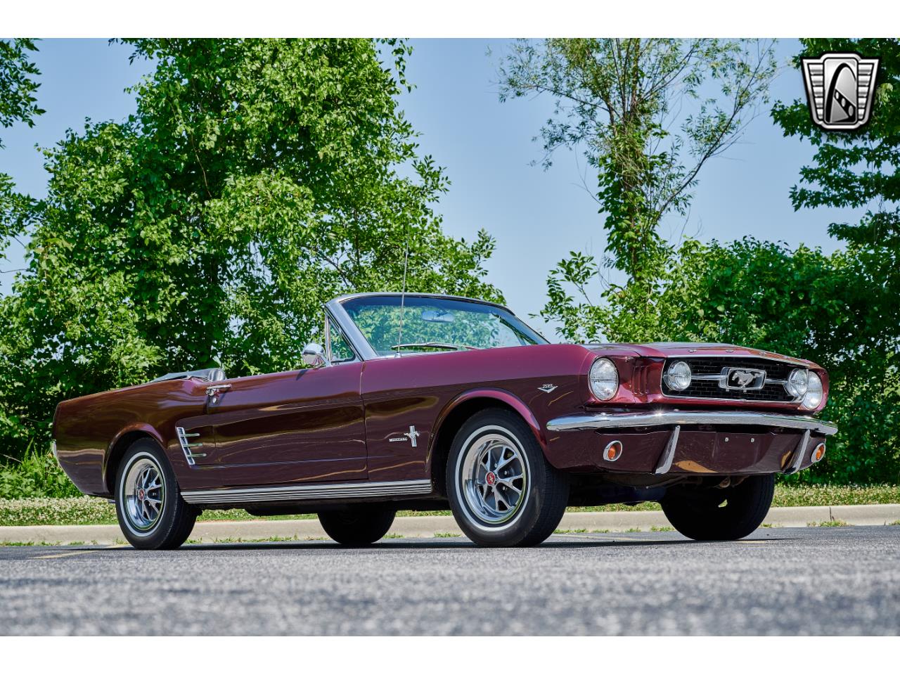 Ford Mustang Cabriolet 1966 v8 code c prix tout compris