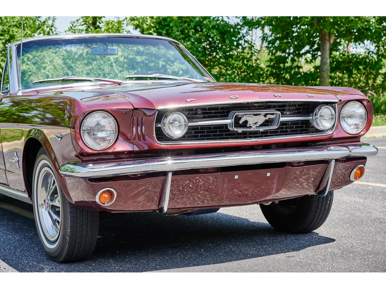 Ford Mustang Cabriolet 1966 v8 code c prix tout compris