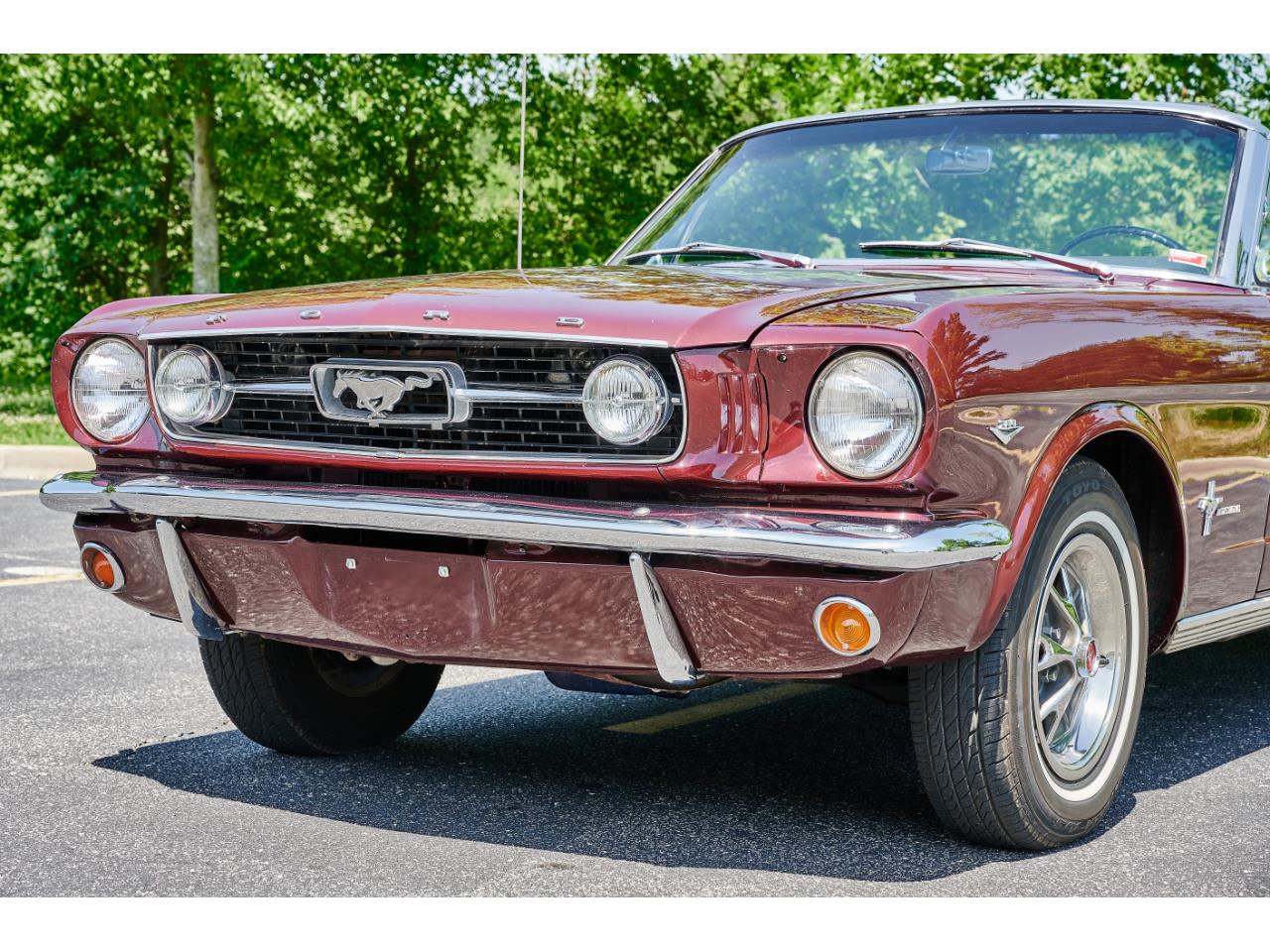 Ford Mustang Cabriolet 1966 v8 code c prix tout compris