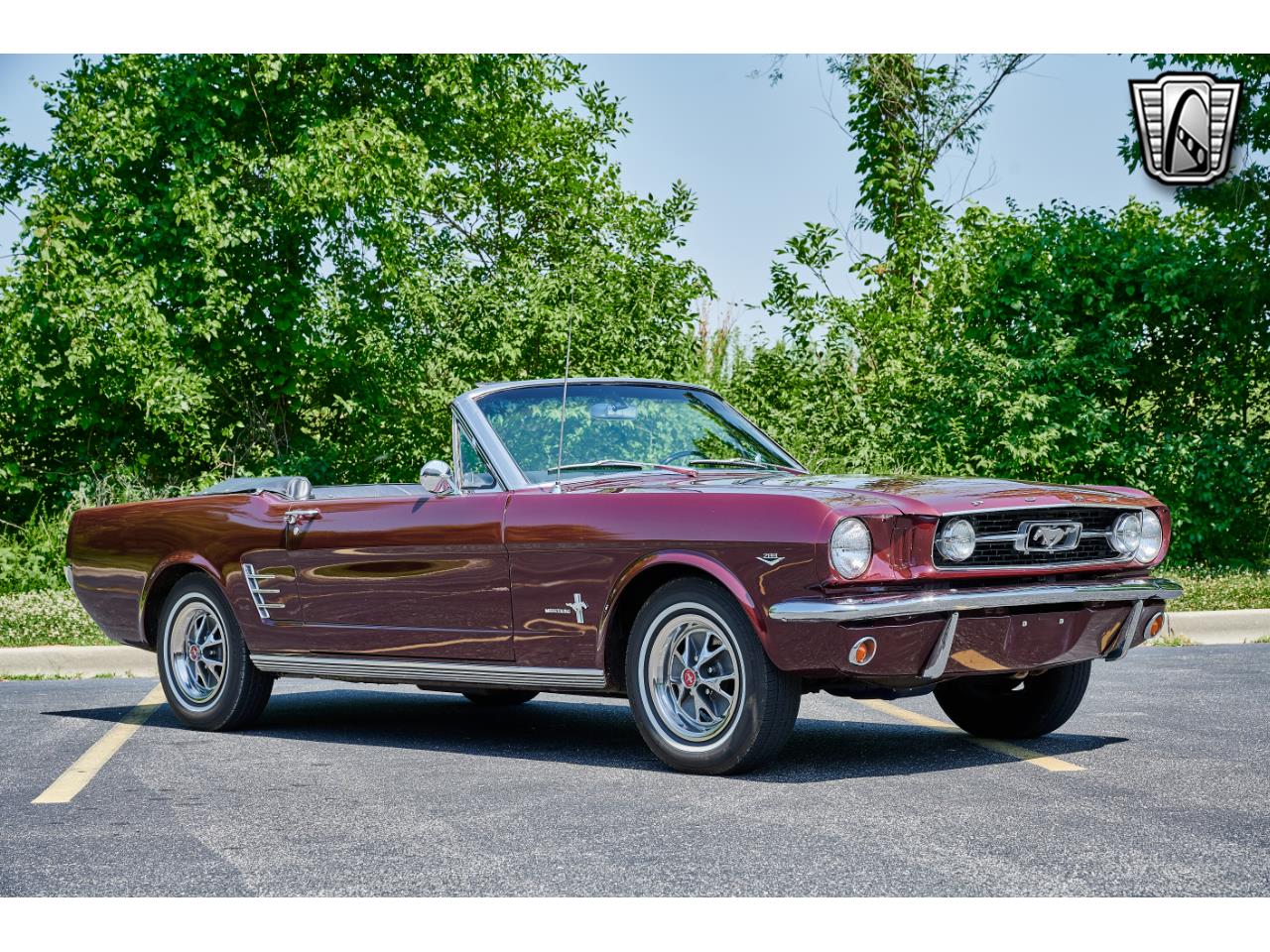 Ford Mustang Cabriolet 1966 v8 code c prix tout compris