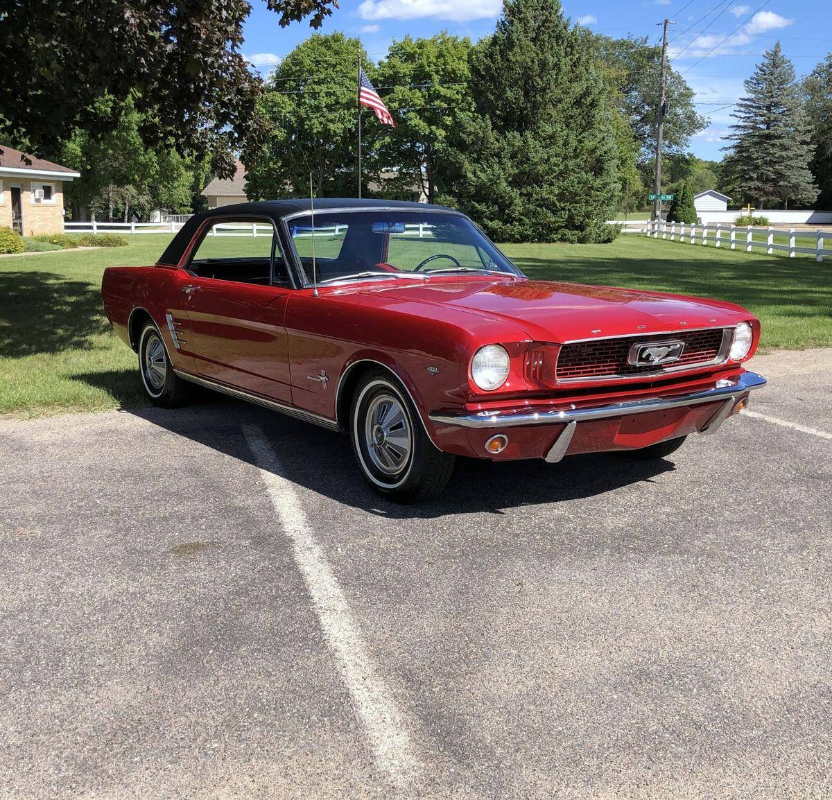 Ford Mustang V8 289 1966 prix tout compris