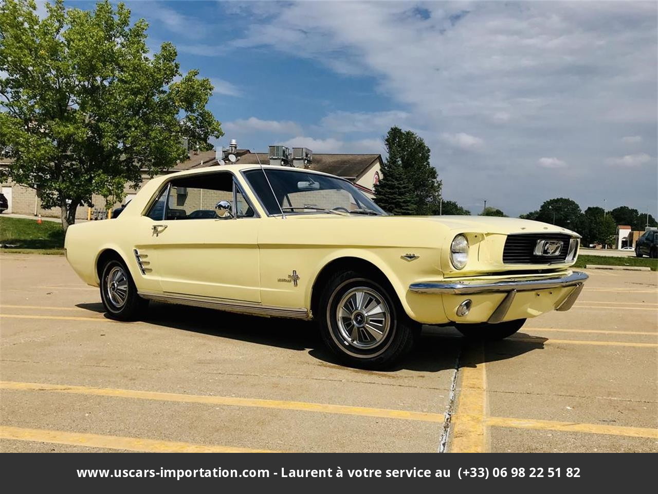 Ford Mustang V8 289 1966 prix tout compris