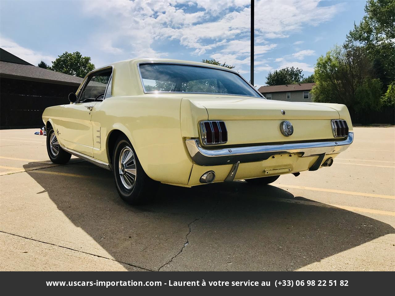 Ford Mustang V8 289 1966 prix tout compris