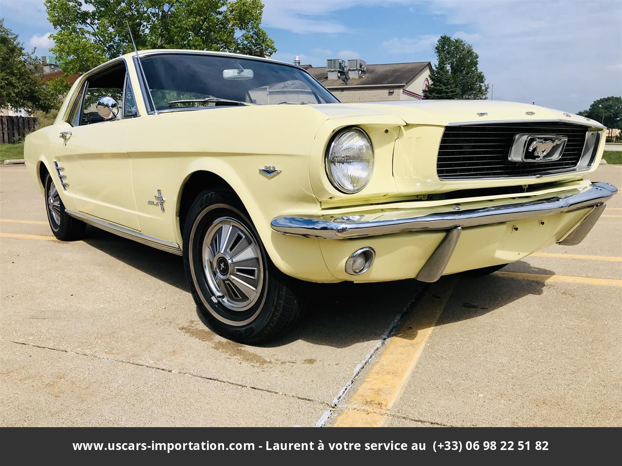 Ford Mustang V8 289 1966 prix tout compris