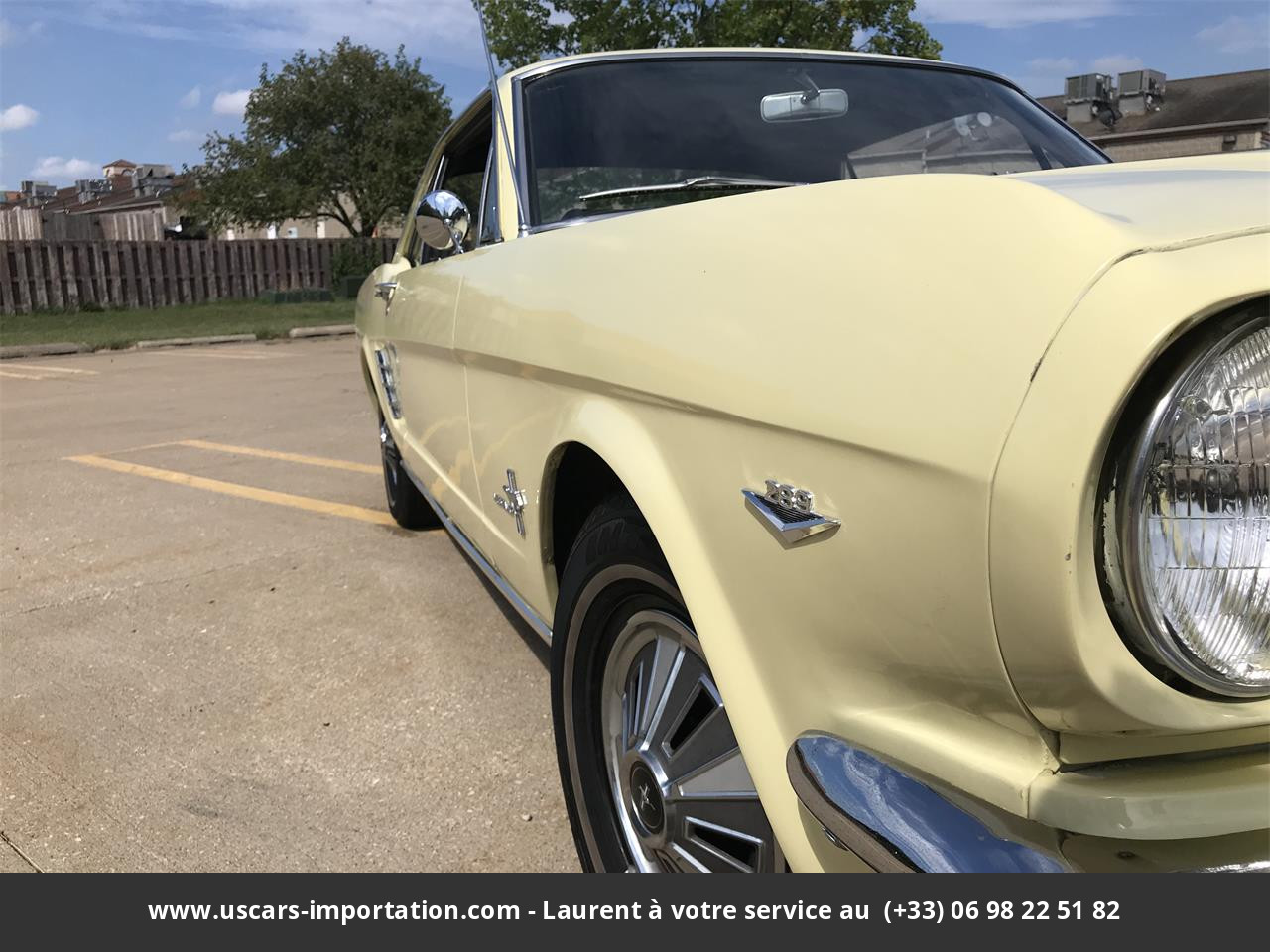 Ford Mustang V8 289 1966 prix tout compris