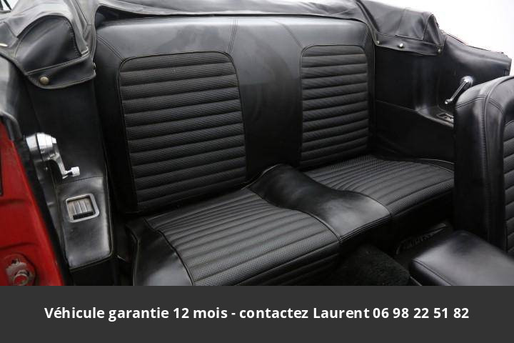 Ford Mustang 289 v8 1966 prix tout compris