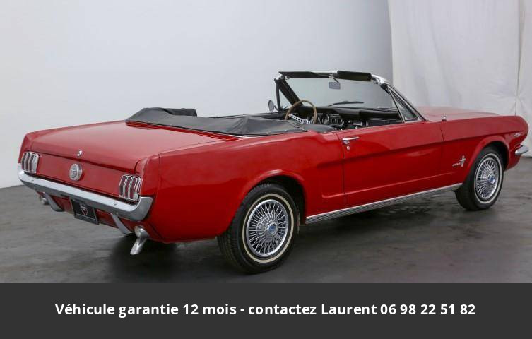 Ford Mustang 289 v8 1966 prix tout compris