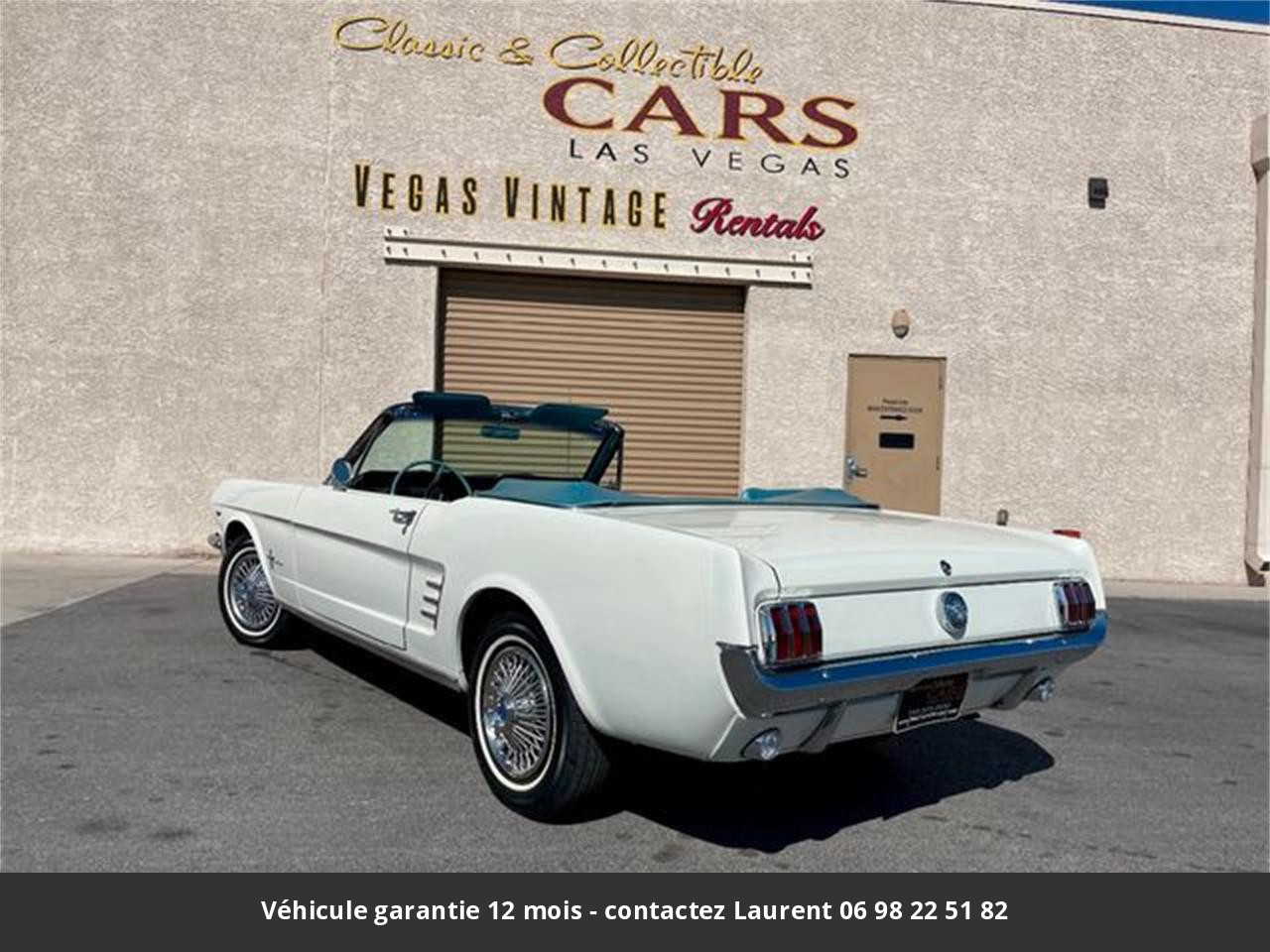 Ford Mustang V8 2889 1966 prix tout compris