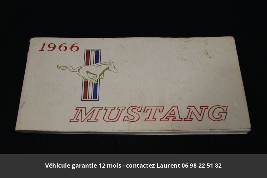 Ford Mustang 1966 prix tout compris