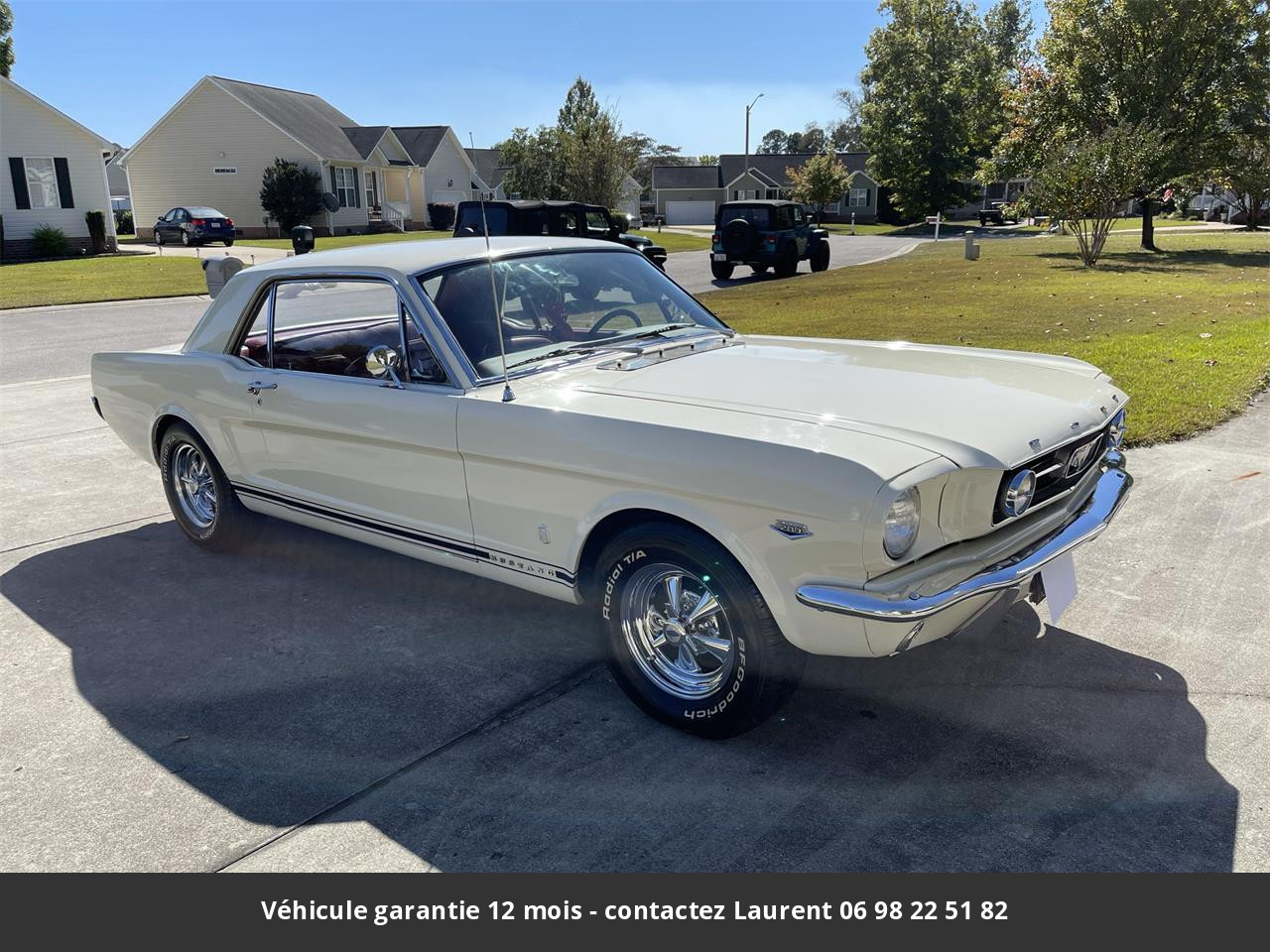 Ford Mustang  Gt a v8 1966 prix tout compris