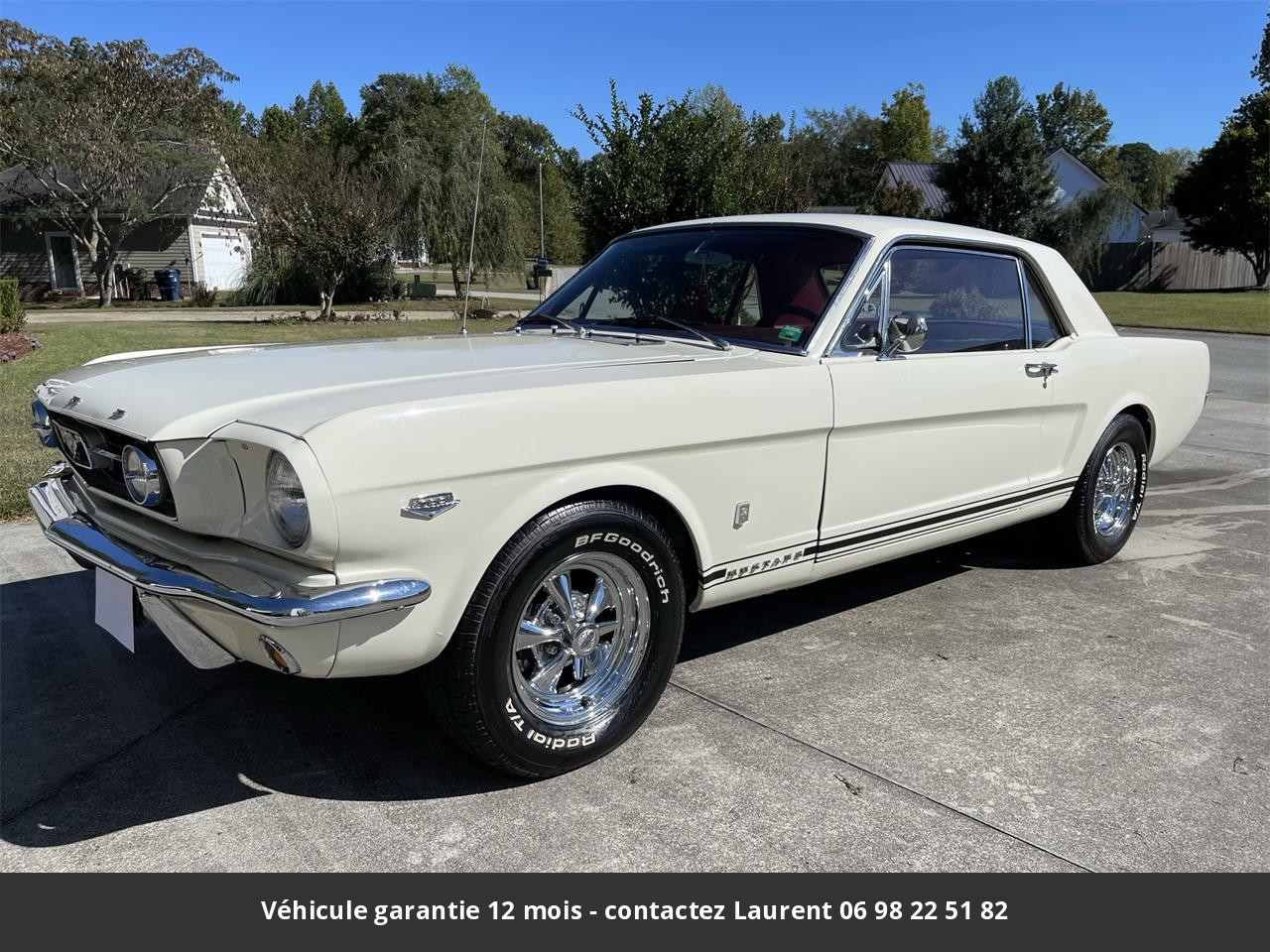 Ford Mustang  Gt a v8 1966 prix tout compris