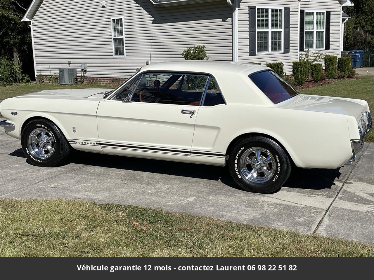 Ford Mustang  Gt a v8 1966 prix tout compris