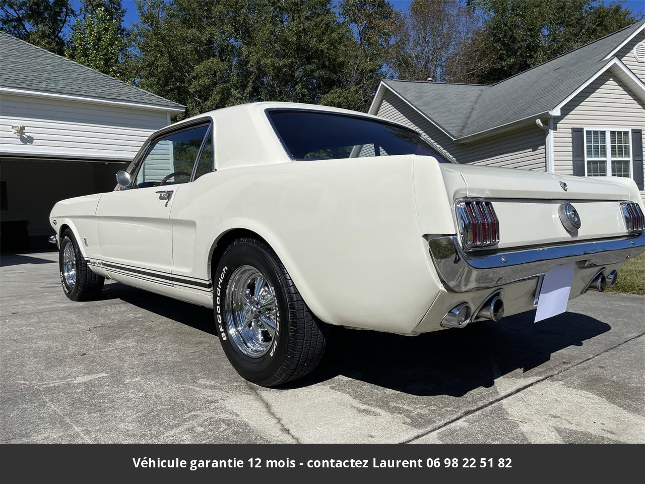 Ford Mustang  Gt a v8 1966 prix tout compris