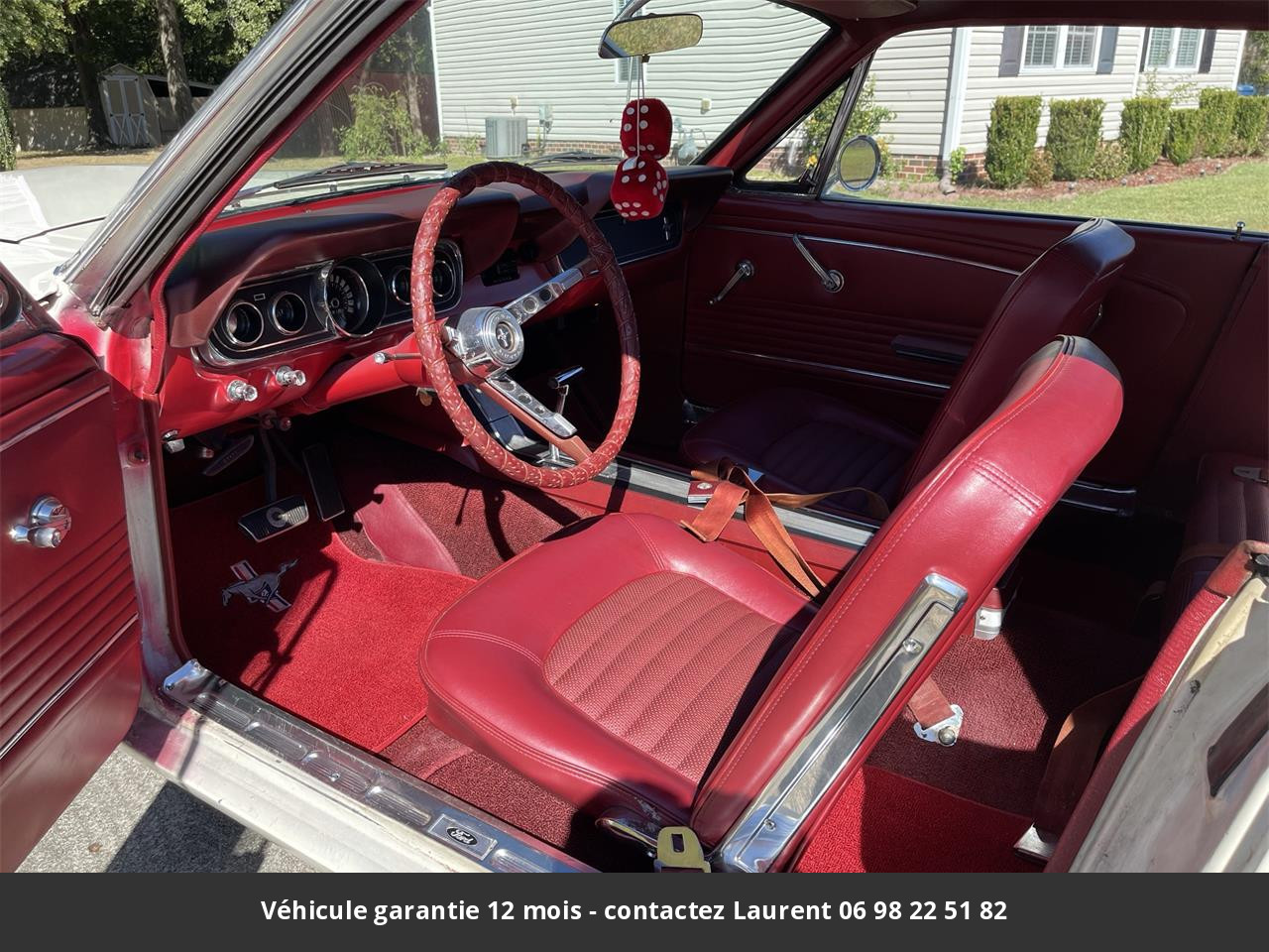 Ford Mustang  Gt a v8 1966 prix tout compris