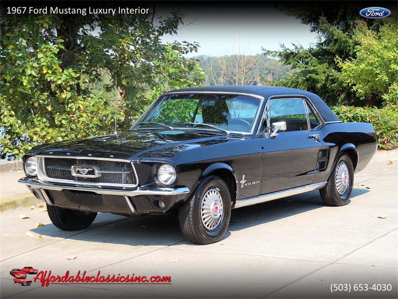 Ford Mustang V8 289 1967 prix tout compris