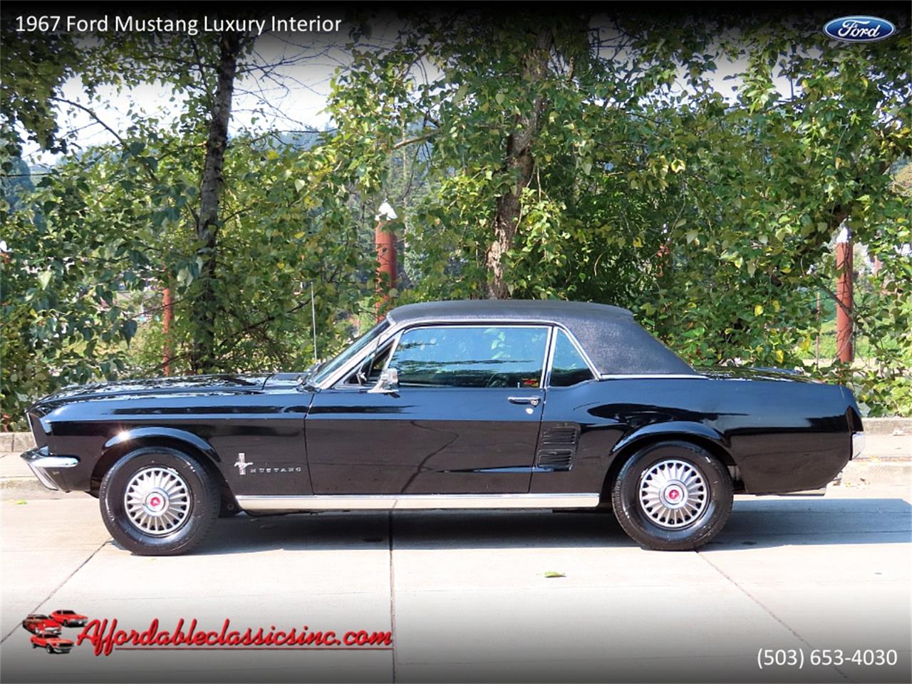 Ford Mustang V8 289 1967 prix tout compris