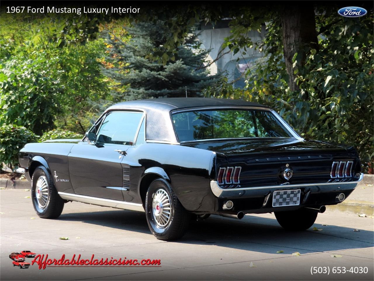 Ford Mustang V8 289 1967 prix tout compris