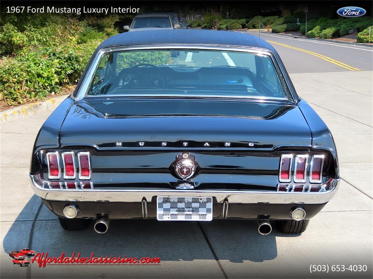 Ford Mustang V8 289 1967 prix tout compris