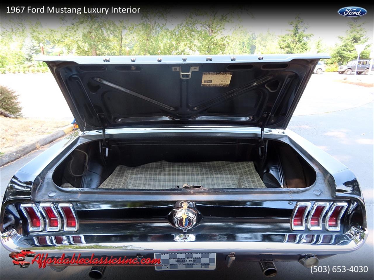 Ford Mustang V8 289 1967 prix tout compris