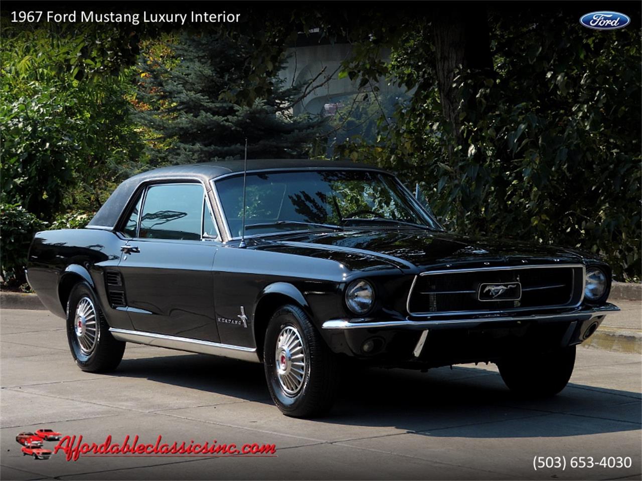 Ford Mustang V8 289 1967 prix tout compris