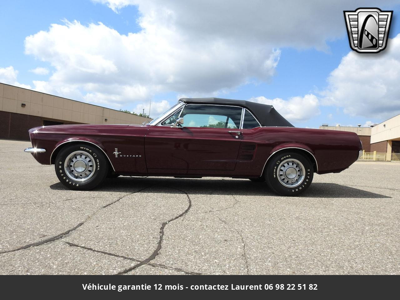 Ford Mustang V8 289 1967 prix tout compris