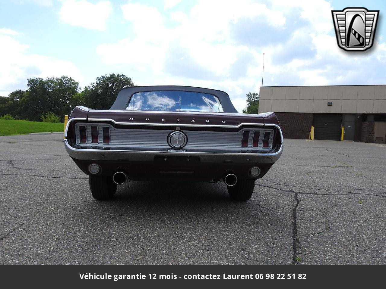 Ford Mustang V8 289 1967 prix tout compris