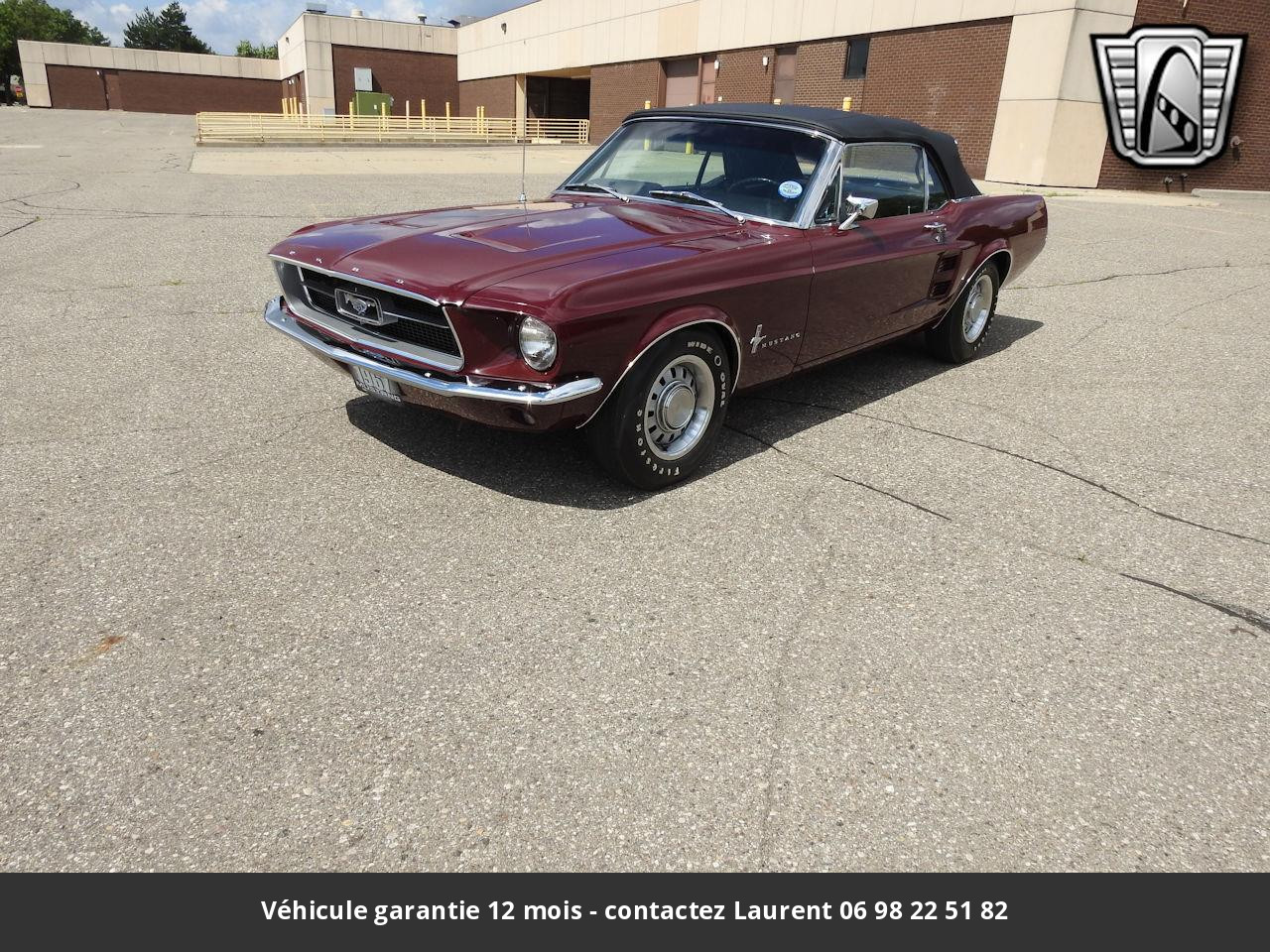 Ford Mustang V8 289 1967 prix tout compris