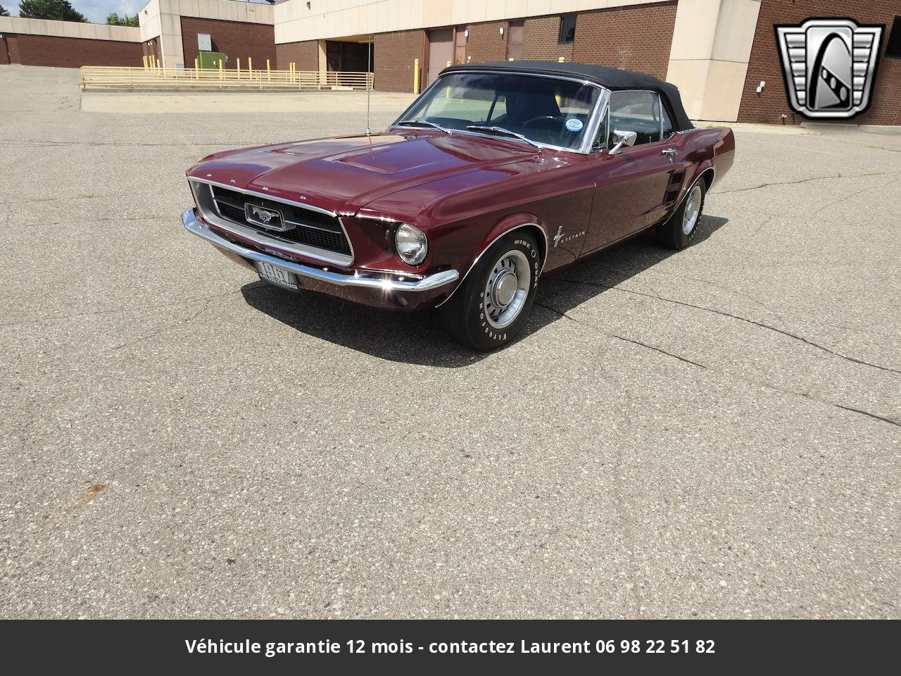 Ford Mustang V8 289 1967 prix tout compris