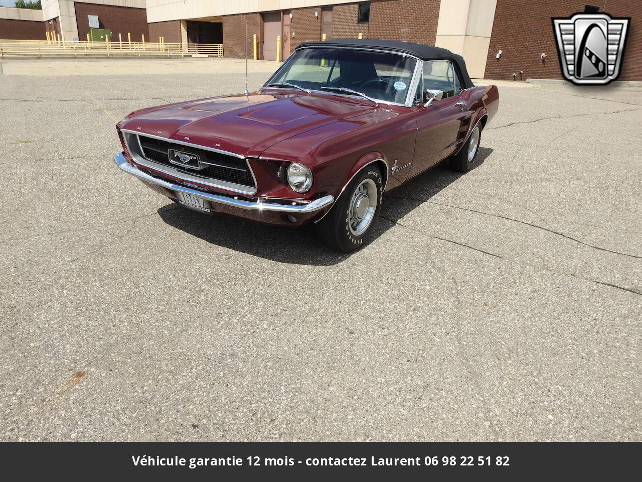 Ford Mustang V8 289 1967 prix tout compris