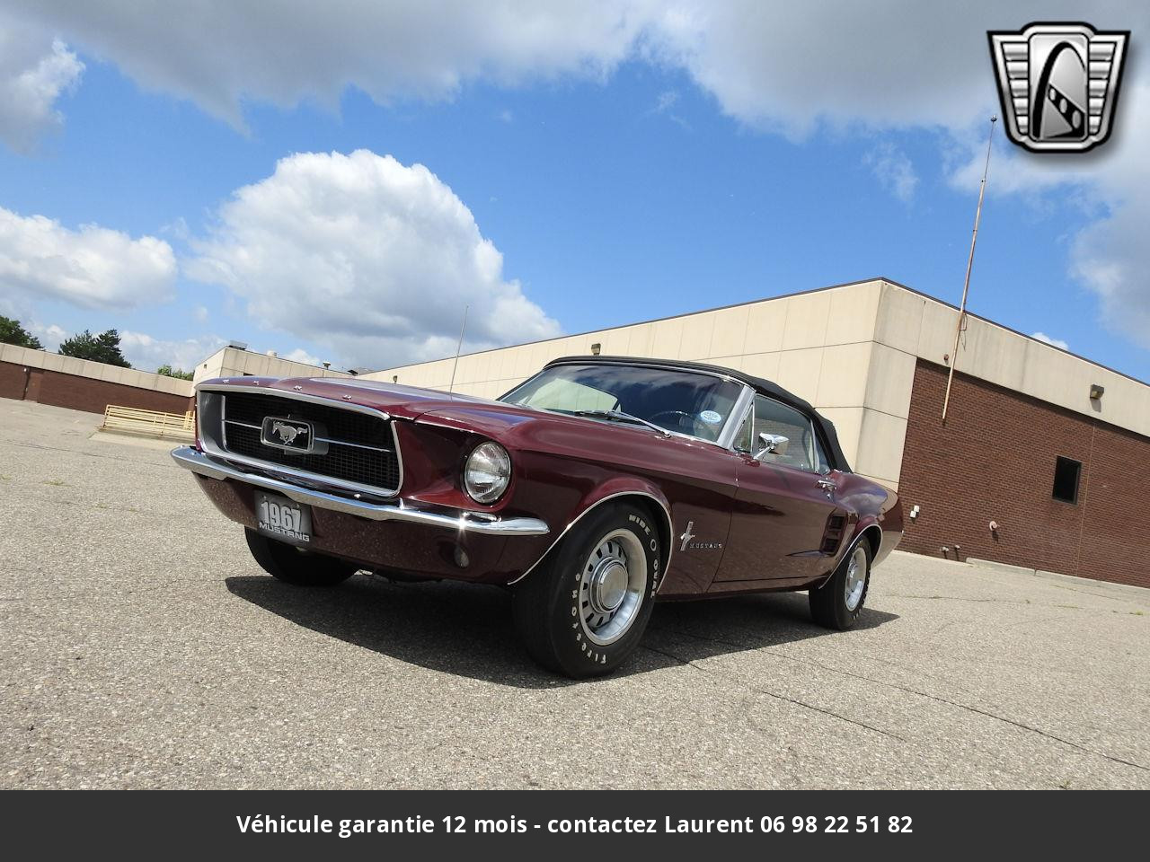 Ford Mustang V8 289 1967 prix tout compris