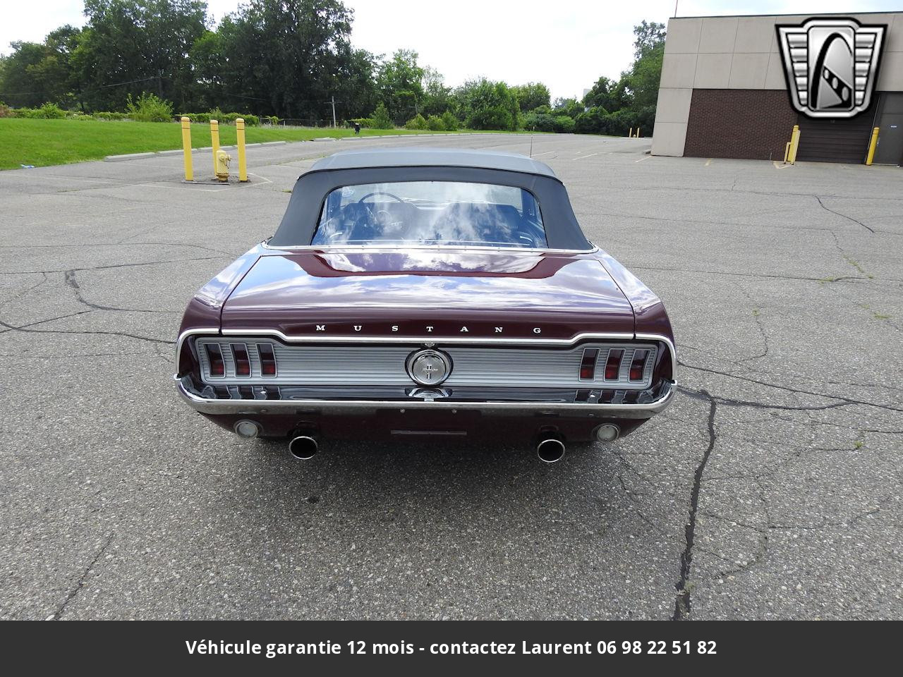 Ford Mustang V8 289 1967 prix tout compris