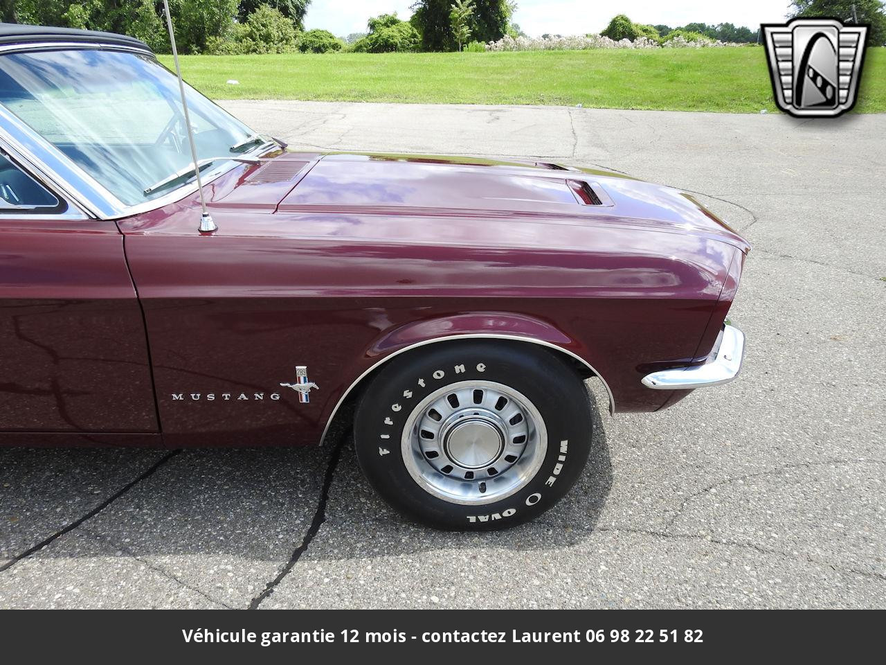 Ford Mustang V8 289 1967 prix tout compris