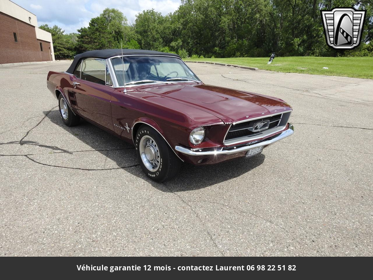 Ford Mustang V8 289 1967 prix tout compris