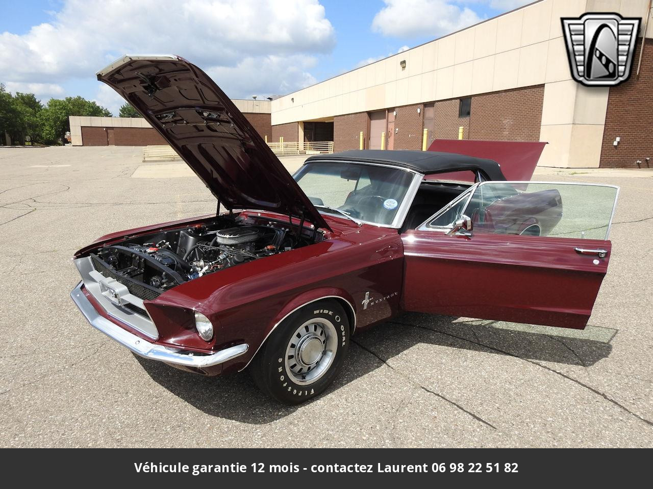 Ford Mustang V8 289 1967 prix tout compris