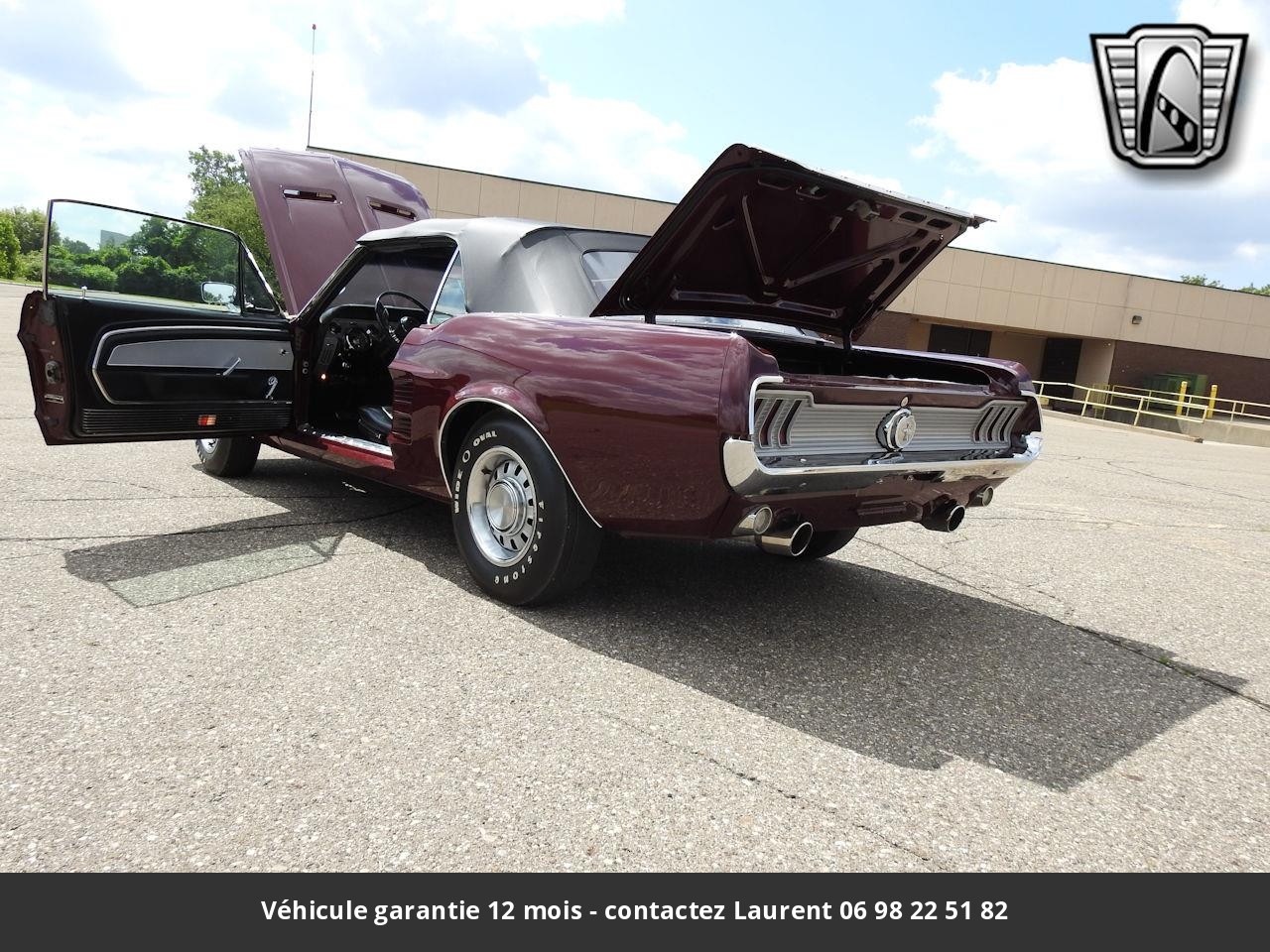 Ford Mustang V8 289 1967 prix tout compris