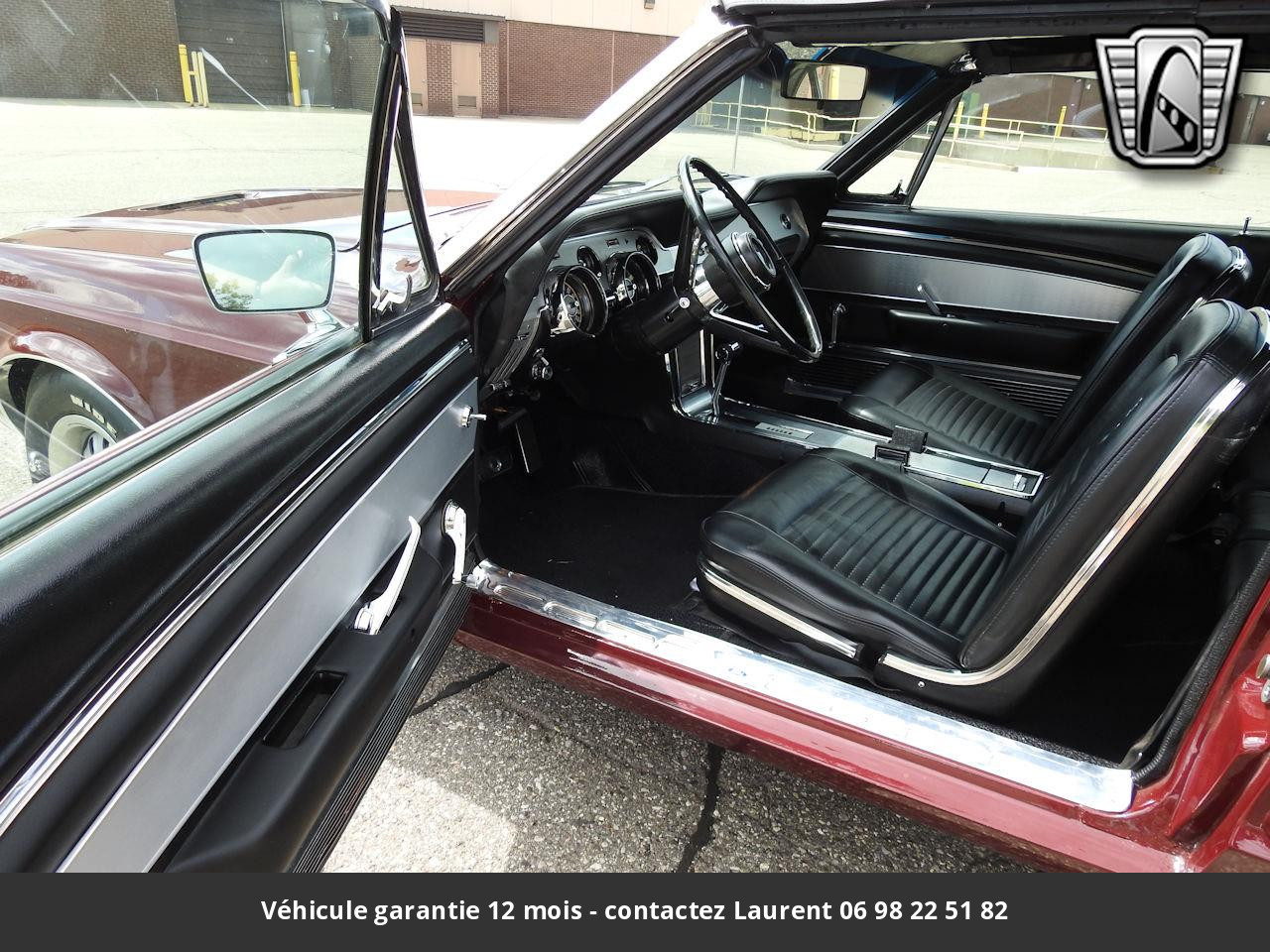 Ford Mustang V8 289 1967 prix tout compris