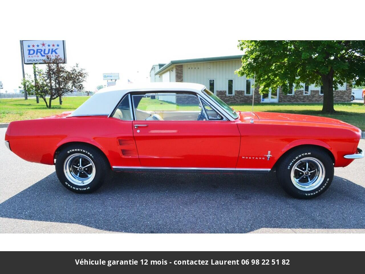 Ford Mustang V8 289 1967 prix tout compris