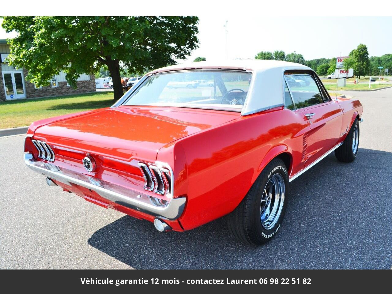 Ford Mustang V8 289 1967 prix tout compris