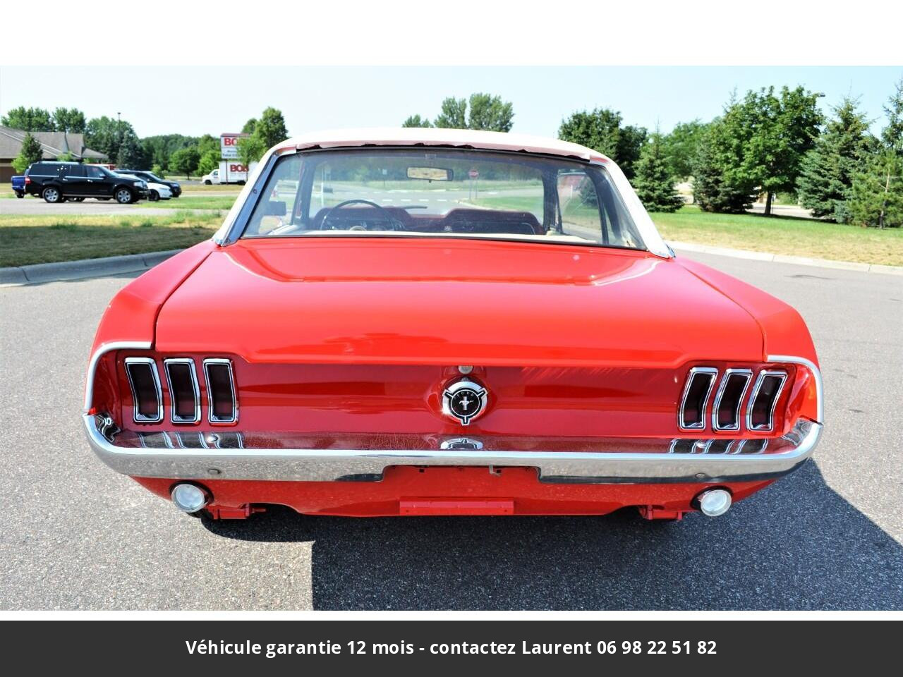 Ford Mustang V8 289 1967 prix tout compris