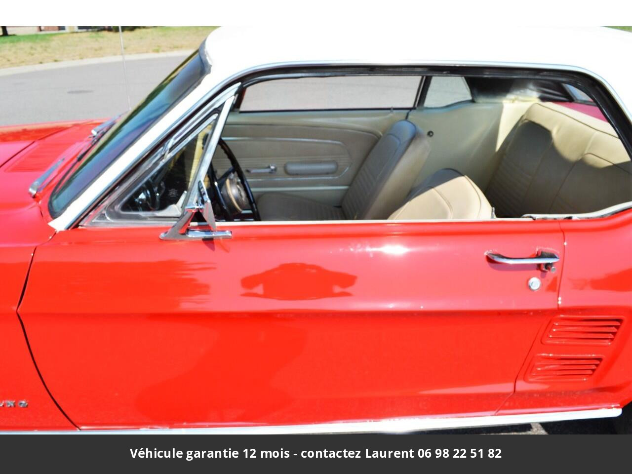 Ford Mustang V8 289 1967 prix tout compris